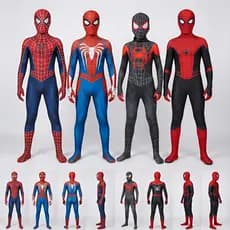 Fantasia Homem Aranha Solado Antiderrapante Infantil e Adulto Spider Man 2026 Novo Dia