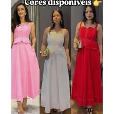vestido midi elegante  tecido sensorial marant com elastex nas costas