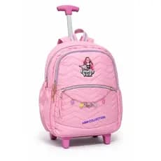 Mochila Escolar Infantil com Rodinhas – Estilo Emilly Vick