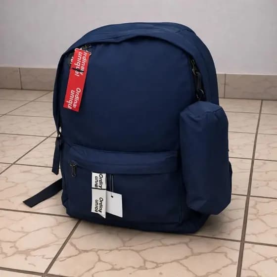 Mochila Escolar Unisex  Resistente con Bolsillo Frontal y Lateral – Mochila Casual para Escuela, Viaje y Uso Diario
