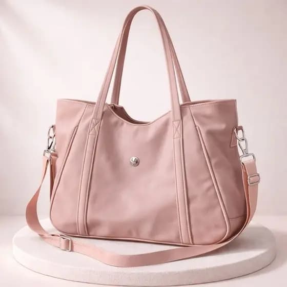 Bolsa Feminina Grande Couro Sintético Elegante Ombro e Transversal