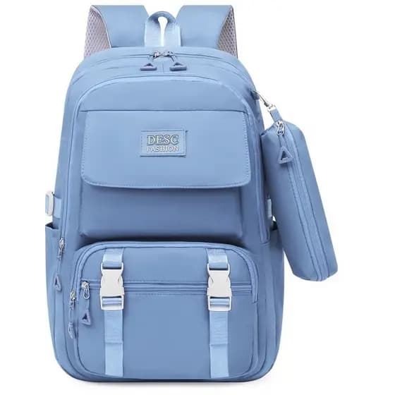 mochila de escola Unissex ins coloridos kit
