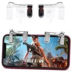 kit gamer 2 Gatilho De Jogo Para Telefone Celular PUBG Botão De Disparo Apontador De Chave De