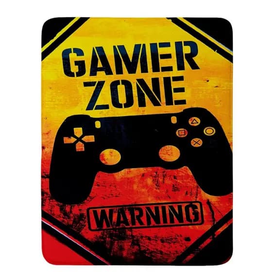 Tapete Tatame Emborrachado Infantil Quarto Criança Menino Antiderrapante Video Game Macio Amarelo