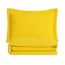 Coxa Cocha Cobre Leito Jogo Roupa Cama Lençol Solteiro 2 Pçs Elastico Fronha Simples Quarto Amarelo