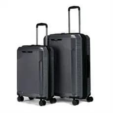 Kit 2 Malas Viagem Primicia P e M Rodinha 360° Cadeado Anac TSA Com Senha
