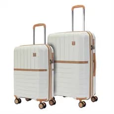 Kit 2 Malas de Viagem Bordo + Bagagem Primicia Original Rodinhas 360° Padrão Anac Cadeado Tsa Senha