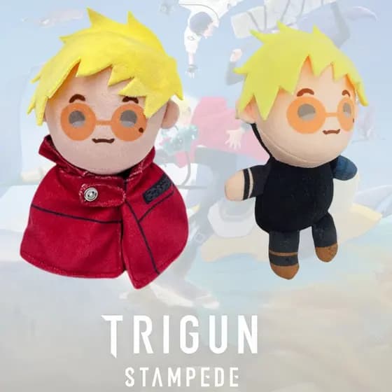 16cm TRIGUN Stampede Vash Saco De Pelúcia Pingente Recheado Bonecas Presentes Para Crianças