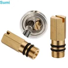 LUCKY-SUMI 3pcs Tampão De Torneira , Latão Encaixe De Tampa Flexível Para Banheiro