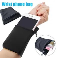 Porta Telefone De Pulso Para Corrida Jogging Walking Gym Sports Phone Pouch Arm Band 6 Polegadas Móvel