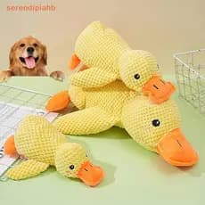 [serendipiahb]Brinquedo De Pelúcia Para Dormir De Desenho Animado Pato Fofo Brinquedos Duráveis Resistentes À Mordida