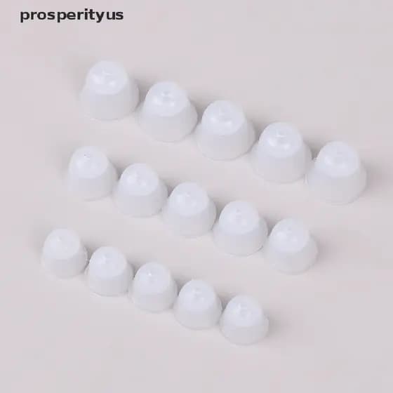 [prosperityus] 5PCS Auxílio Auditivo Cúpula De Silicone Dicas Auditivas Acessório De Aparelho [BR]