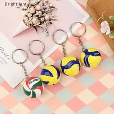 [Brightlight] Chaveiro De Vôlei Enfeites Presentes De Negócios Bola De Praia Spo [BR]