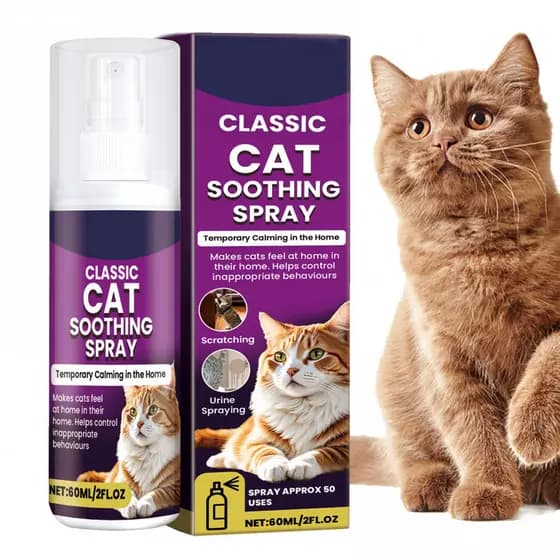 YL Cat Calming Spray-Alivia Rapidamente O Estresse Reduz Xixi De Móveis Que Arranham Ajuda A Aliviar Ansiedade Da Marcaç