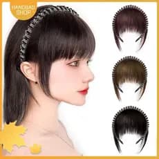 Bolsa Franja Falsa , De Tiara Natural , Extensões De Cabelo De Strass Ultraleve Invisível