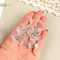 Utiligood > 100pcs Cabeças Claras Pinos De Torção Fixos Para Estofos Cadeira Sofá Decorar Novo