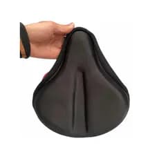 Capa de Banco Selim Anatômica Largo Gel Para Bicicleta Ergometricas Spinning MTB