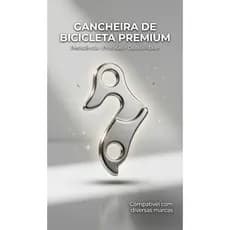 Gancheira Compatível com Quadro Bike Caloi/high/one/venzo/gts/tsw/soul Bicicleta