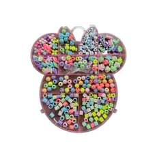 KIT DE MIÇANGAS MALETA DA MINNIE INFANTIL PULSEIRAS