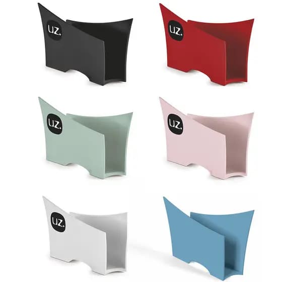 Suporte Para Papel Porta Guardanapo Quadrado Mesa Cozinha Plástico UZ