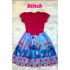 VESTIDO TEMÁTICO STITCH