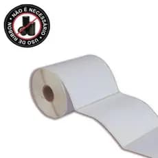 1 Rolos Etiqueta 10x15 100x150 Termica Serrilha Zebra Elgin