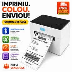Impressora Etiqueta 100x150 Bluetooth Shopee Mercado Livre