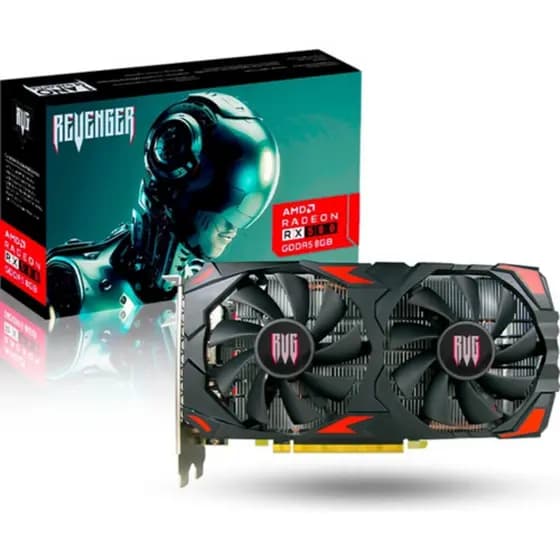 Placa De Video Radeon Rx580 8gb 256 Bits Gddr5 Revender