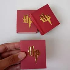 Porta Bis Livro Harry Potter /Lembrancinha de Festa /Aniversário /4 cores diferentes