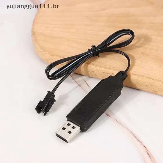 # Novo Cabo Carregador USB Para De 3.7 V SM-2P Peças De Aeronaves De Carro RC Quadcopter Acessórios .