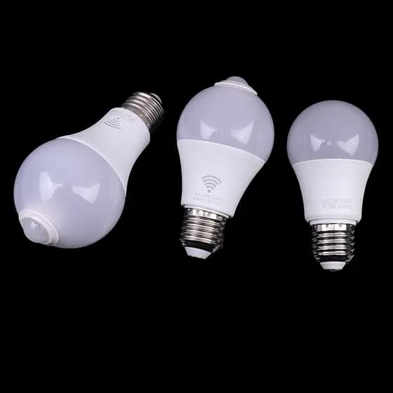 Lâmpada Noturna Com Sensor De Movimento BR E27 PIR 5W 9W 15W LED BGH