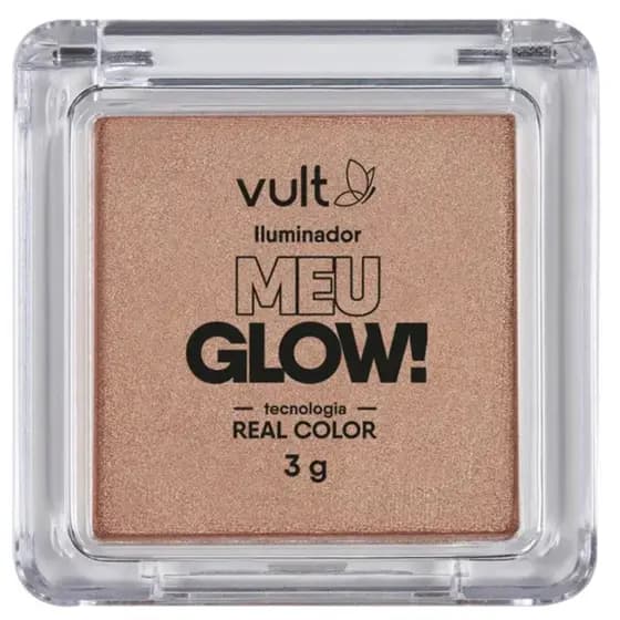 Iluminador Compacto Bronze Meu Glow! 3g - Vult
