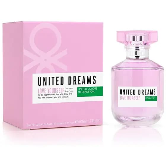 Perfume United Dreams Love Yourself Feminino 50ml - Selo Adipec