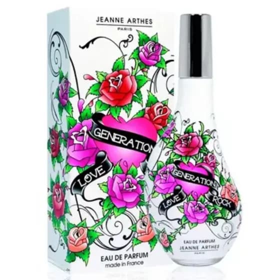 Perfume Love Generation Rock Feminino Eau de Parfum 60ml - Selo Adipec