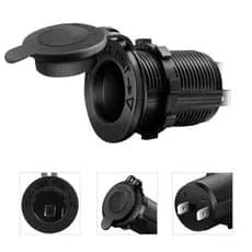 12V À Prova Dwaterproof Água Tomada De Isqueiro Do Carro Auto Barco Motocicleta Trator Energia Receptáculo Acessórios