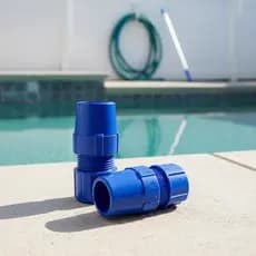 Kit 2 Travas de Cabos para Telescópio Brustec | Acessório de fixação p/ Limpeza de Piscinas, encaixe firme, ideal para r