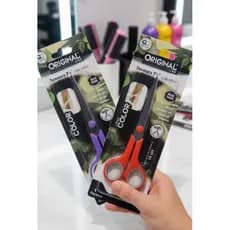 TESOURA 7 1/2″ PARA CABELO COM APOIO ACO INOX