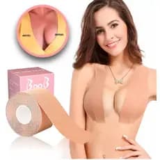 Fita para Levantar os Seios Peitos Sutiã Adesivo 5 metros Boob Up
