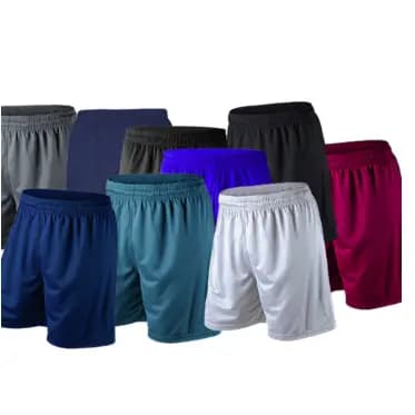 KIT 4 BERMUDAS Calção Para Academia Futebol Caminhada E Ginastica