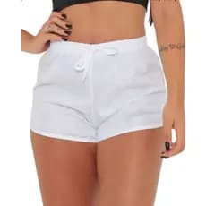 Short Feminino Esportivo Treino Academia Shorts Azul Marinho