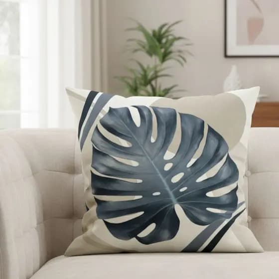 Capa de Almofada Estampada Com a Base Quadrada Para Quartos, Sala de Estar, Varanda Gourmet, Deques e Decoração em Geral
