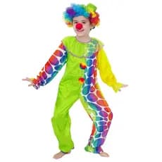 Fantasia de Palhaço Infantil Completa