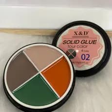 Esmalte em gel solido X&D cores sortidas e vibrantes