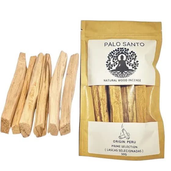 Palo Santo Peruano Original 100% Natural Incenso Vegano In Natura Aromaterapia Defumação