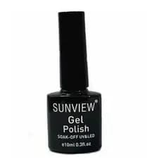 ESMALTE EM GEL- SUNVIEW - PRETO - CREMOSO - ESMALTE- MANICURE - ESMALTE GEL