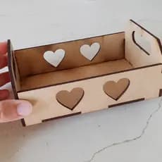 Mini Caixote de Feira em MDF | Kits com 5, 10 ou 15 | Lembrancinhas para o Dia dos Pais