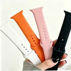 Pulseira de silicone para Smartwatch  42/45/49mm cinto de borracha smartwatch pulseira iwatch