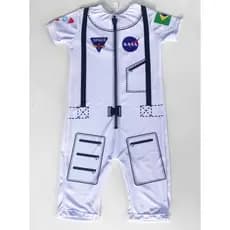 MACACÃO FANTASIA ASTRONAUTA INFANTIL TEMÁTICO ANIVERSÁRIO PROFISSÃO FESTA MENINOS