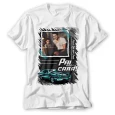 Camisa Com Foto Para Homenagem Dia Dos Paiss Personalizada