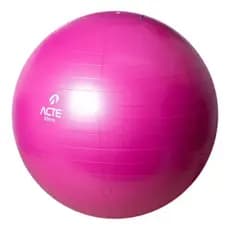 Bola Pilates 55Cm, Rosa, Com Bomba De Ar, T9-55, Acte Sports Cor Rosa